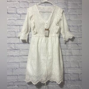 Bohemia white dress